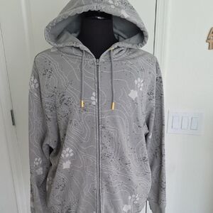 Disney Up Gray Textured Fabric